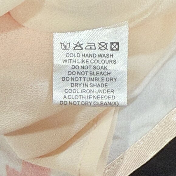 NWT Meshki Davina Satin Long Sleeve Backless Floral Red Mini Dress Womens Large - Picture 11 of 13